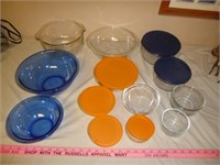 Glass Mixing Bowl Storage Sets - 11pc Glass Bowls