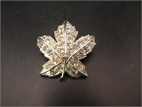 Keyes Maple Leaf 1.5" Brooch