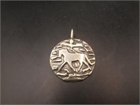 Sterling Horse 1" Pendant