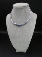 Sterling Silver Choker Necklace