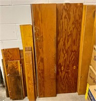 Various Sized Wood for Shelves or DIY & Brackets