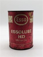 Esso Essolube HD Motor Oil Empty oil Can
