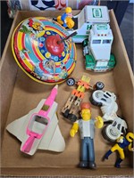 Vintage Top &Toy Lot (Power Ranger/ Simpson/ Hess)