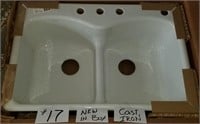 Kohler Enamel Cast Iron Sink, New