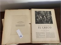 EL GRECO 16 FULL COLOR PRINTS READY TO FRAME