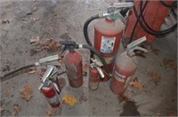 6 Fire Extinguishers