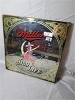 Mirrored Miller High Life Piece