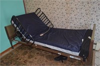 Invacare Electric Bed & Mattress on wheels