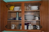 Cabinet Full of Dishes