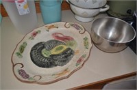 Turkey Platter, Pot & Crock Pot