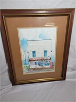 Framed Picture of Maples Inn in Maples, Indiana