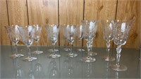 Wine Glasses & Water Goblets