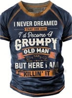 Grumpy Old Man T-shirt XXL