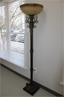 Decorative Metal Base Floor Lamp