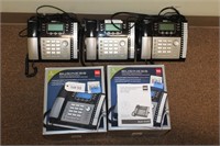(5) RCA 4-Line Business Phone Systems