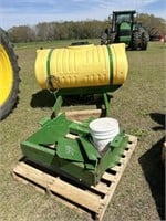300 gallon water tank with attachments