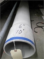 6" x 10' PVC conduit