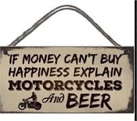 If Money Can't Buy Happiness sign