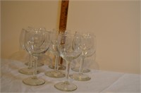 Wine glasses - set of 6 and set of 2