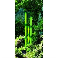 Solar Green LED Bamboo Stick Lights