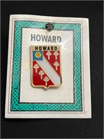 Coat of Arms Howard Family Pin
