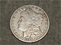 1890 CC Morgan 90% SILVER Dollar