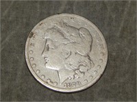 1878 CC Morgan 90% Silver Dollar