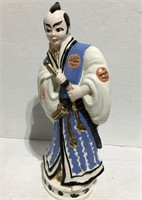 Vintage Japanese Ceramic Samurai Figurine 14"