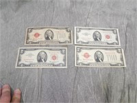 1928, 1953 (2), & 1963 $2 bills