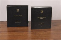 TWO VOLUMES OF  THE RULES OF COURT OF PEI