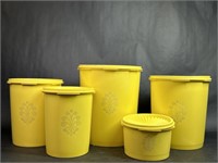 Vintage Tupperware Canister Container Set