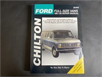 Chilton Ford Vans Repair Manual