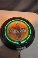 Working Neon Coca Cola Company wall Clock
