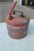 Galvanized Gasoline Can 5 Gallons