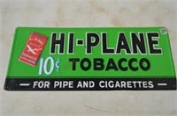Metal Sign, Hi-Plane Tobacco,