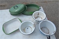 Tin Pots And Pans (set of 5)