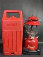 Coleman Red Camping Lantern with Cover
