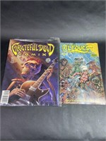 Grateful Dead and Elfquest Comic Books