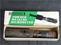 Redding Powder Measure Micrometer