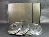 Stainless Lids and Baking Sheets