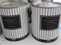2 Cans Magnolia Home by Joanna Gaines Paint-Matte