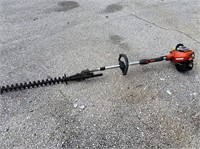 Echo HCA-2620S gas powered hedge trimmer used