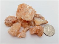 Fire Quartz Crystal * Natural Raw Stones