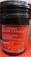 All Weather Roof Cement-4.75 Gal