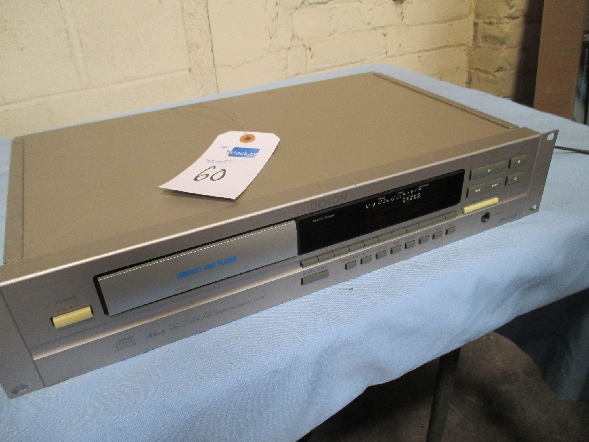 Denon dn-600F 20 bit CD player Aslc TESTS WORKING