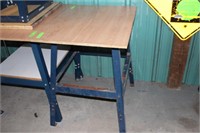 Blue Work Table Base