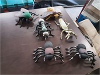 Lot of 1998 Plastic Oversized Insects