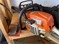 Stihl MS271 gas powered chainsaw