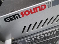 GEM SOUND XP 350 Power amp - test ok
