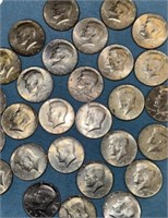 Kennedy Half-Dollars; 28 count